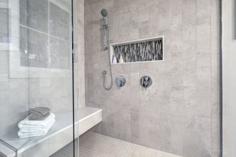 Completed Modern Shower